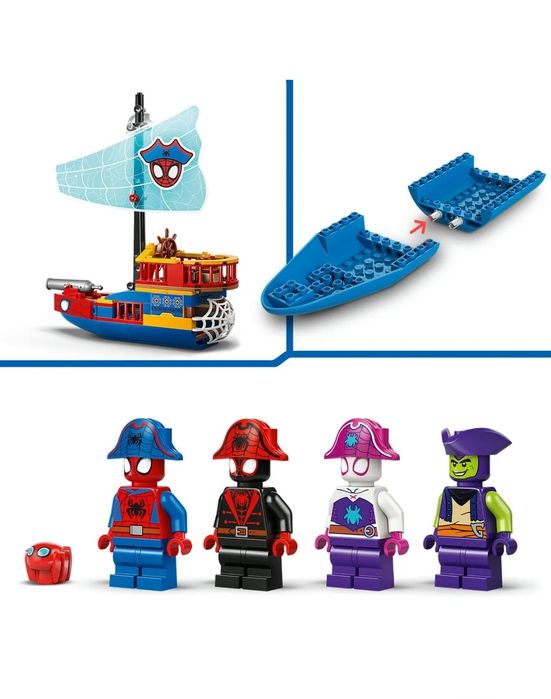 LEGO: Пиратский корабль команды Спайди Marvel 11208