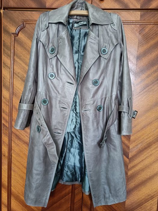 Haina de piele lunga