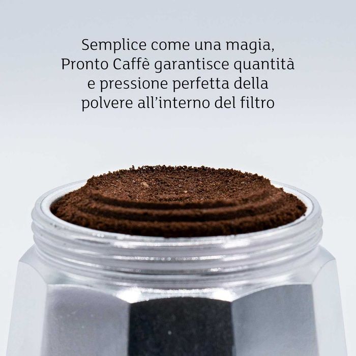Lavatelli ProntoCaffè Black, Контейнер и Дозатор за смляно кафе до 12ч
