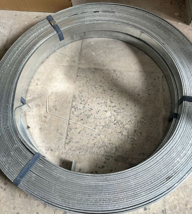 Platbanda zincata 40x4 mm / colac 50 kg