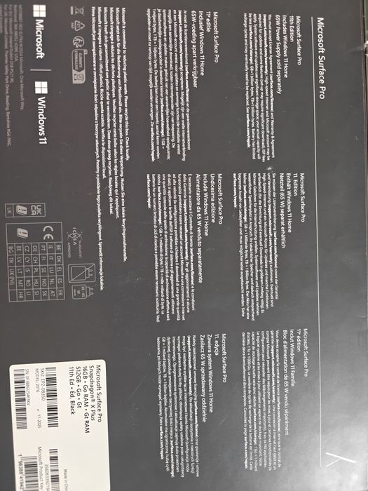 Microsoft surface pro 11 editie