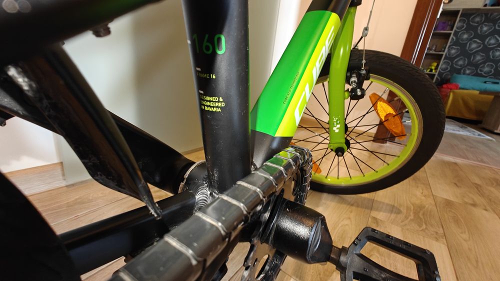 Bicicleta CUBE 16" pentru copii