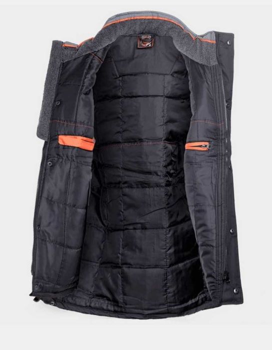 Ватиран работен елек. Размер XXL. Водо и студозащитен. Нов.