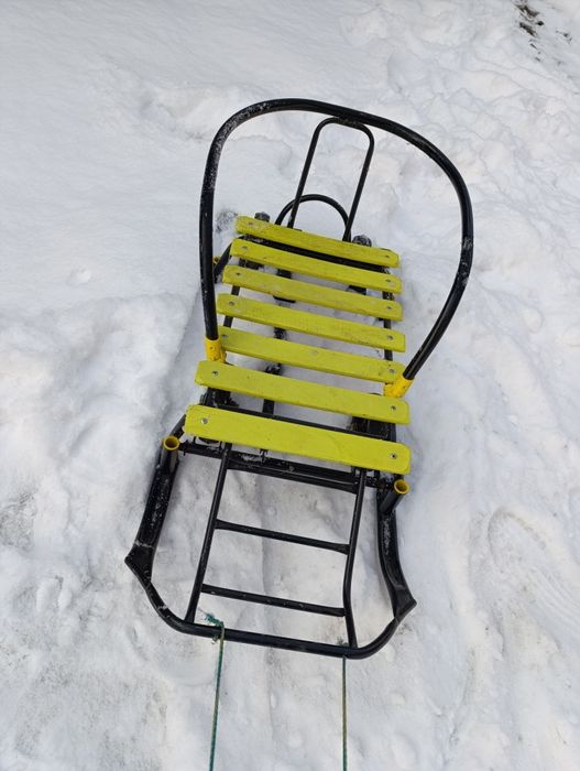 Санки с колёсами