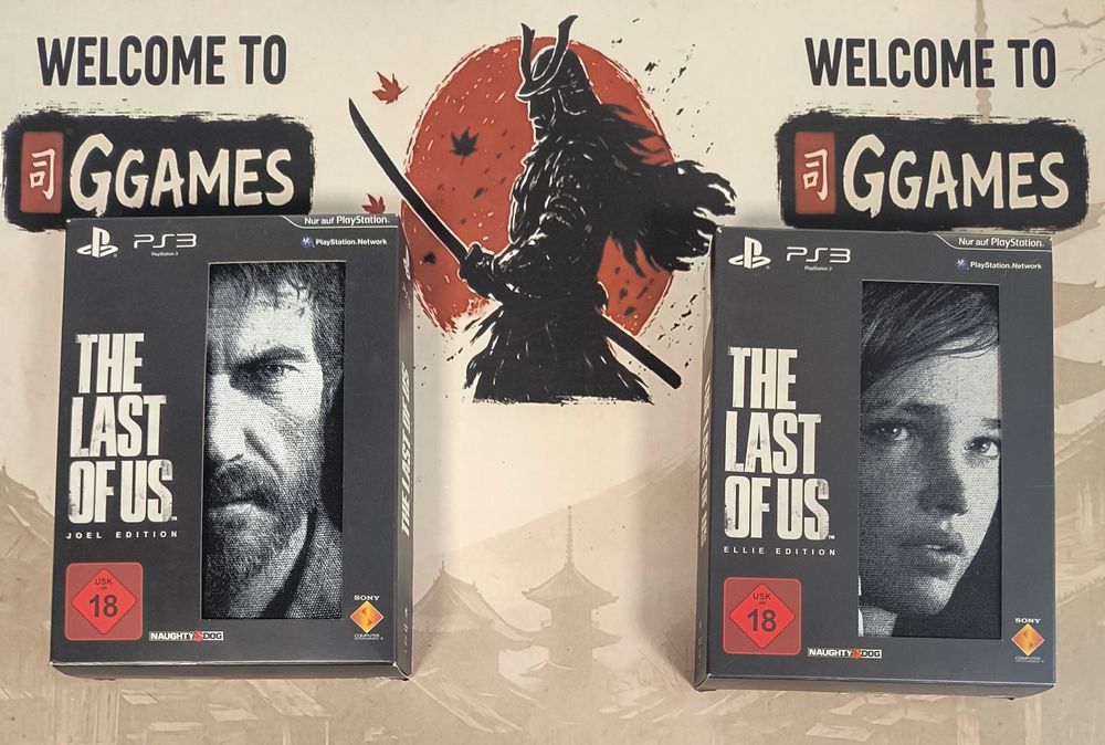 Last Of Us Joel и Ellie edition Special edition PS3