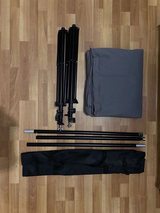 Фотофон серый в комплекте