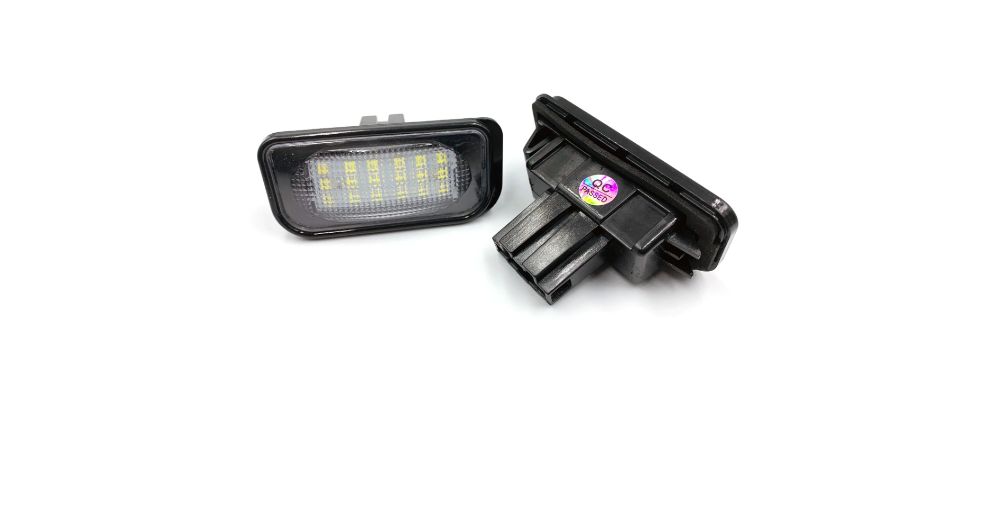 Set 2 Lampi Iluminare numar nr LED pentru Mercedes W203 W211 W219