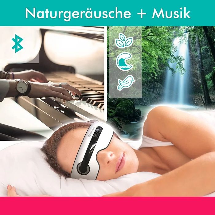 Интелигентен масажор за очи с термо- и криотерапия, Adamson A80