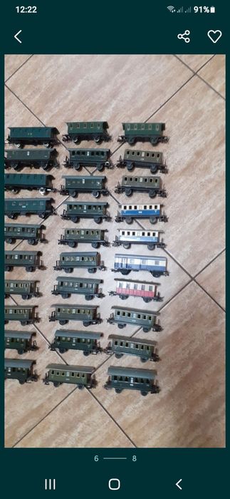 Vagoane calatori trenulet electric scara HO