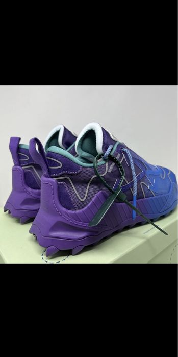 Off-White ODSY-1000 Purple Mesh Sneaker