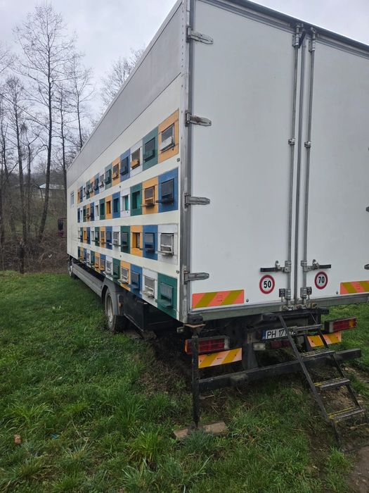 Vând camion apicol Mercedes Atego 1218- 104 stupi, complet echipată