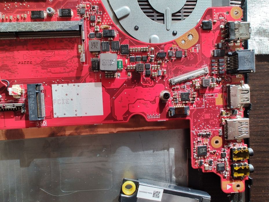 Комплект дънна платка asus rog zephyrus g14 GU502GW с 2 вентилатора