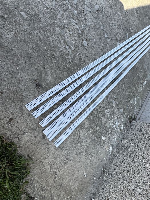 Завършващи PVC стоп профили за фина шпакловка