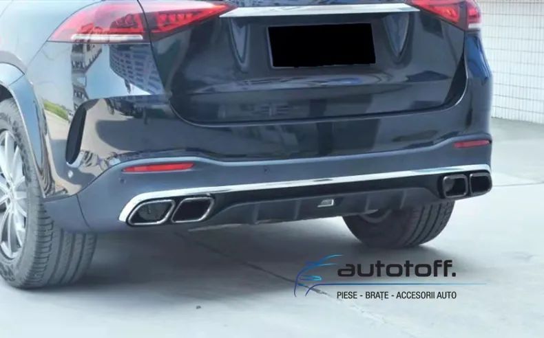 Difuzor 63AMG Mercedes GLE W167 (2019+) Design Crom