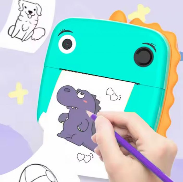 Детски цифров фотоапарат с незабавен печат – Създай магията сам