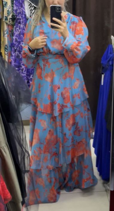 Нарядное платье в пол