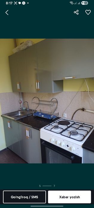 Ijara kv sheriklikka qiz kerak