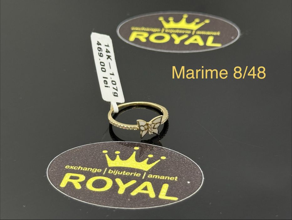 Bijuteria ROYAL : Inel AUR 14K NOU / 1.07 GR