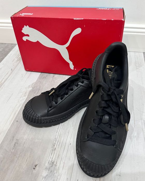 Оригинальные Puma черные кроссовки 35.5