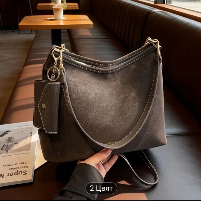 Нова кафява чанта