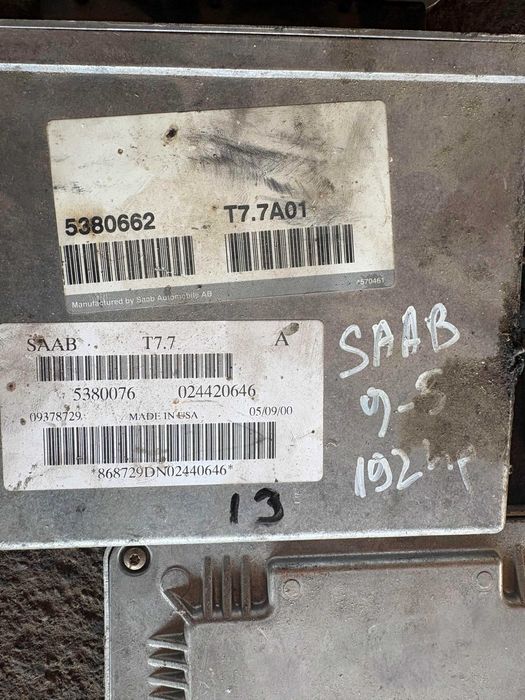 Компютър еку Сааб 9-5 2.0турбо 192кс ecu електронен блок двигател