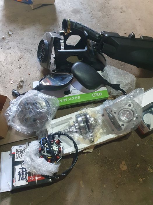 Запчасти для скутера