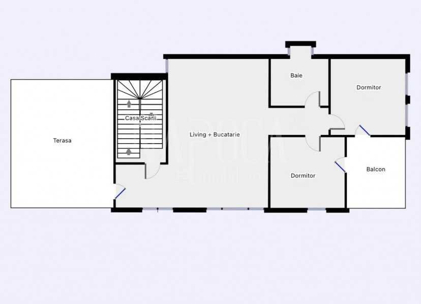 Apartament 3 camere langa Gradina Botanica. Terasa 50 m2. Priveliste frumoasa.