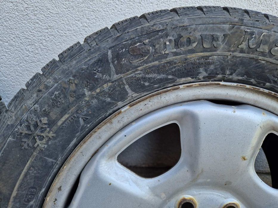 Железни джанти 15" за Субару Форестър + зимни гуми Petlas