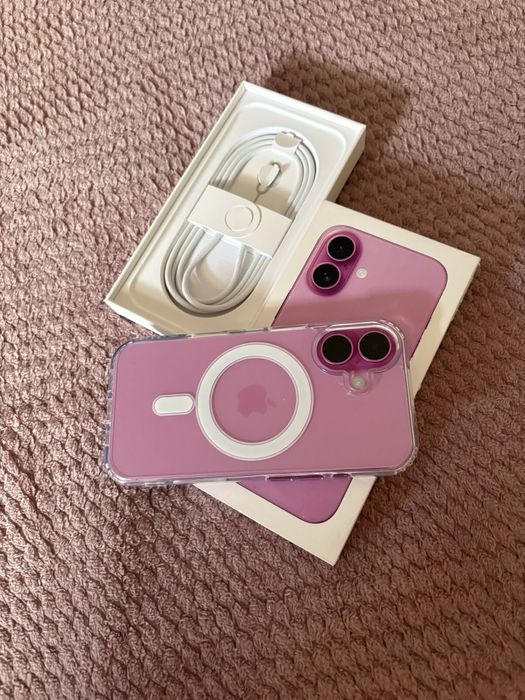 iphone 16 128гб розовый