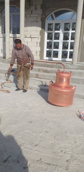 Vand cazan de țuică la 120 de Litri cu fundul de 4 mm