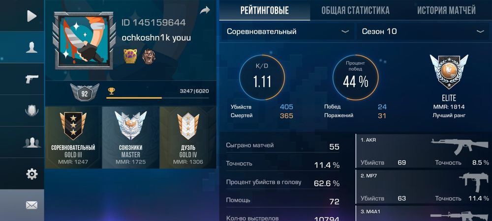 Аккаунт стэндоф2