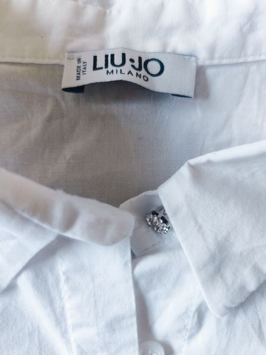 Бяла дамска риза Liu Go