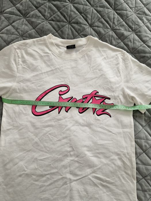 Tricou baieti cu imprimeu roz Corteiz