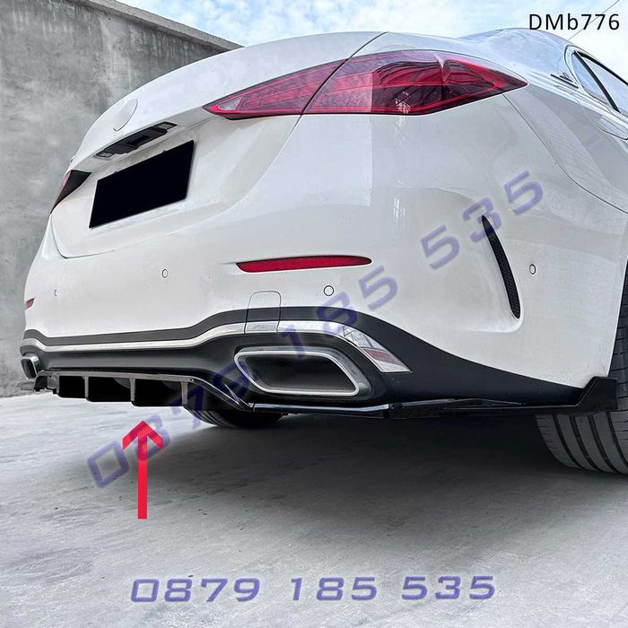 Дифузьор задна броня Mercedes C W206 AMG 20 мерцедес тунинг амг ц клас