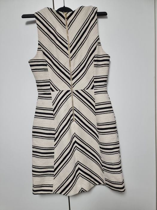 Rochie  H&M crem/negru