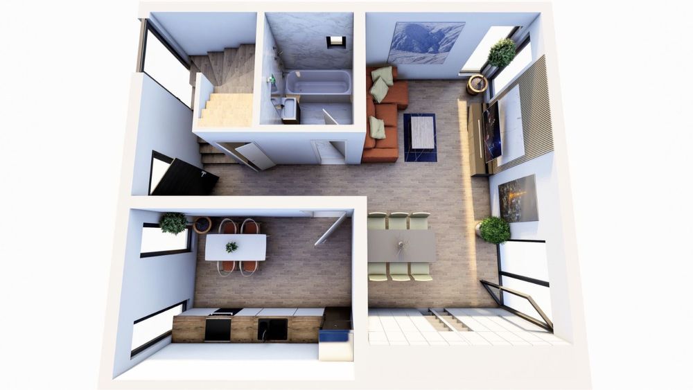 Casă Selgros Casa Noastra P+1,  110mp utili, 200mp