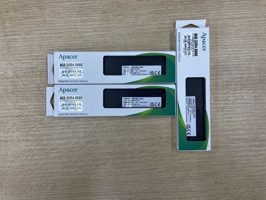 Оперативная память Apacer 8GB DDR4 2666Mhz