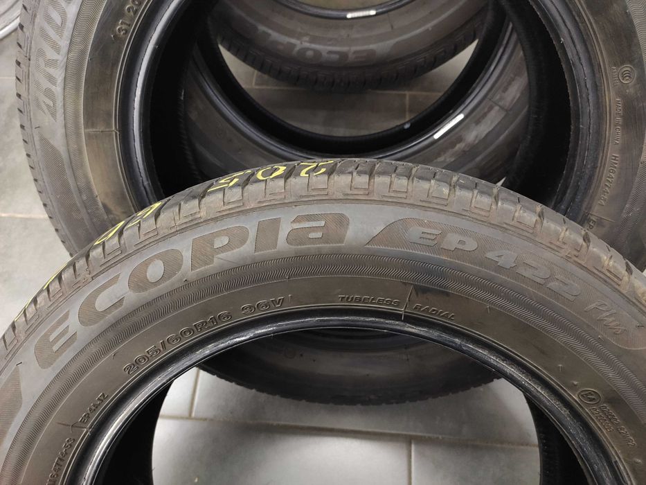 2бр Летни Гуми 205 60 16 - Bridgestone - DOT 2022