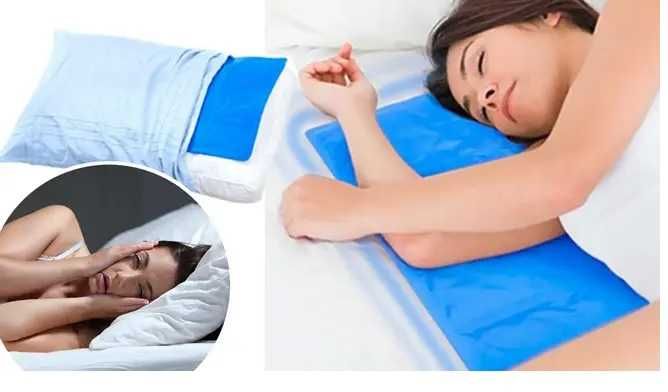 Охлаждаща възглавница - Абсорбира телесната топлина