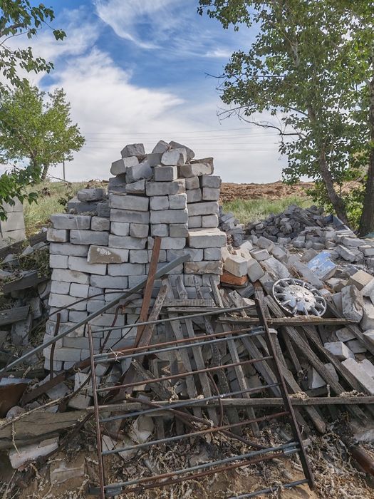 Кирпич силикатный б/у