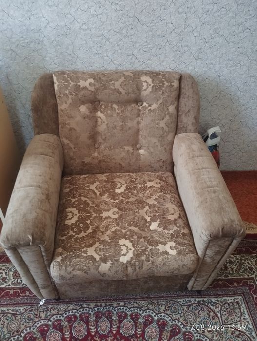 Диван раскладной с креслом