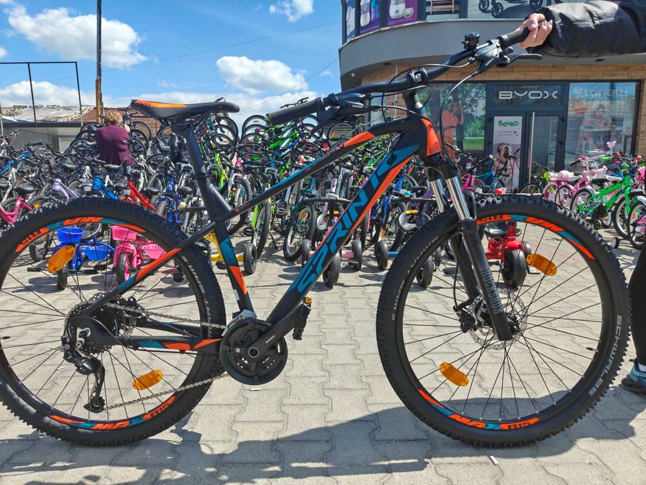 Промо велосипед 27.5" Sprint APOLON черен/оранж