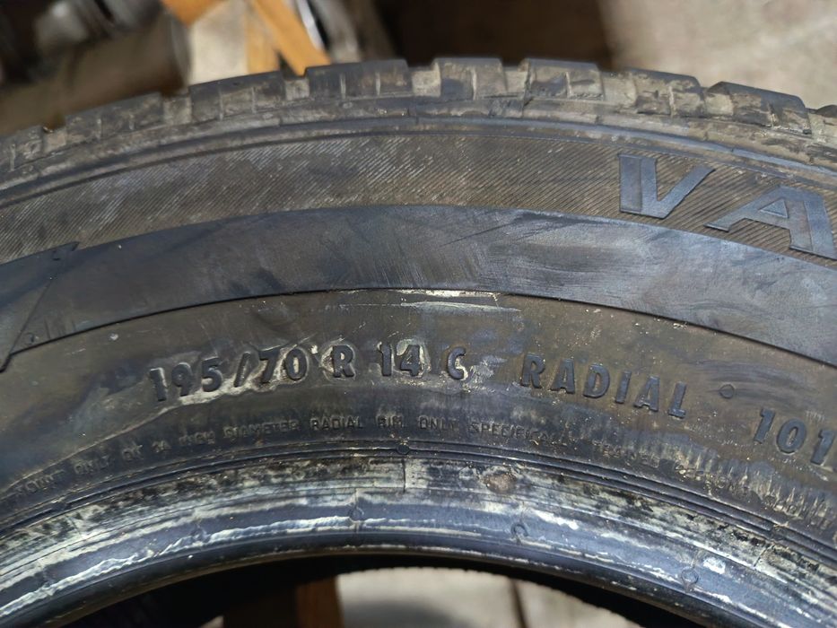 Anvelope vara 195 70 14c barum.2020 8.5-9mm