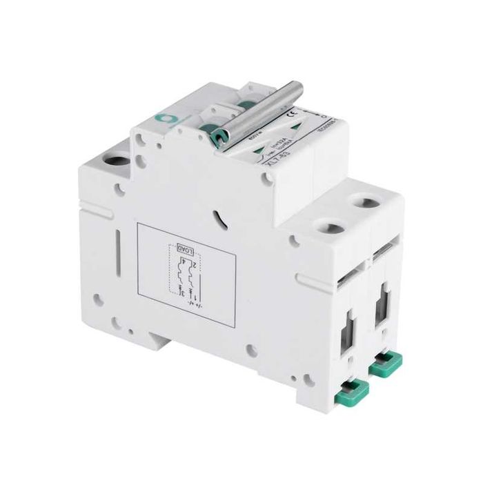 Siguranțe DC automate, 16A - 63A , 2P, 500V, 600V