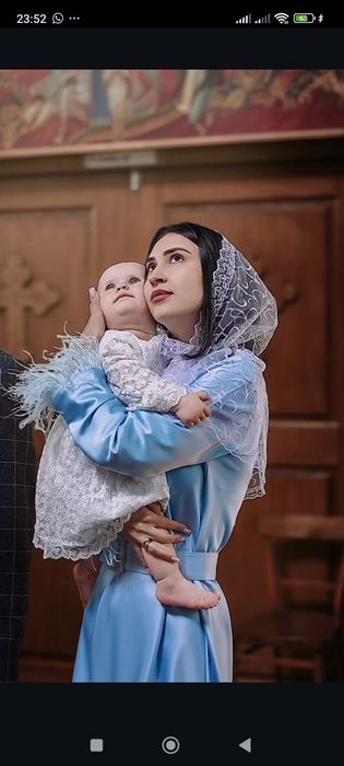 Одежда для крещения,рубашка крестильная,полотенце с вышивкой