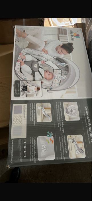 Шезлонг качеля для детей