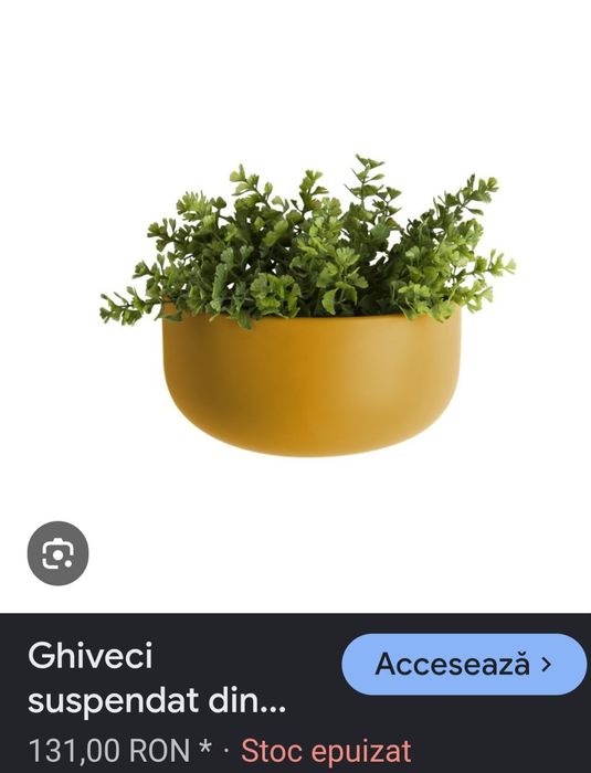 Ghiveci perete suspendat