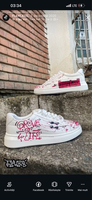 Custom snekaers flwlss