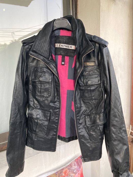 кожено яке Superdry