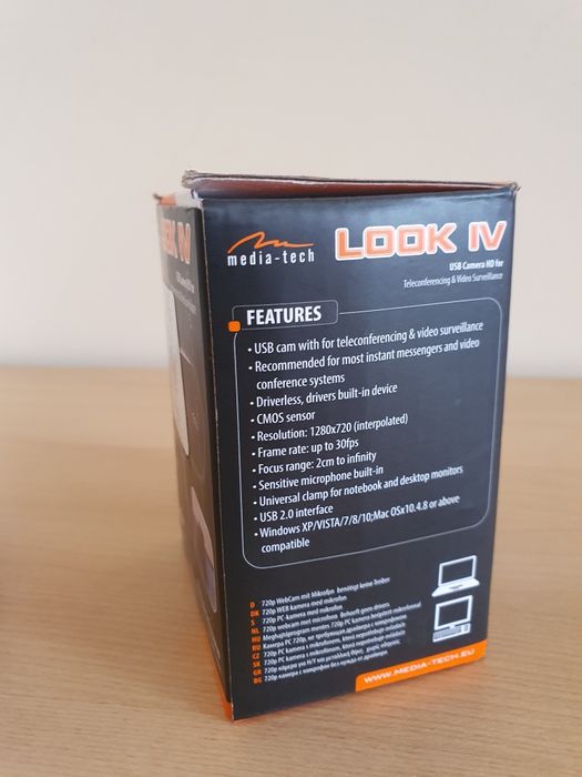 Уеб Камера - MEDIA TECH LOOK IV MT4106